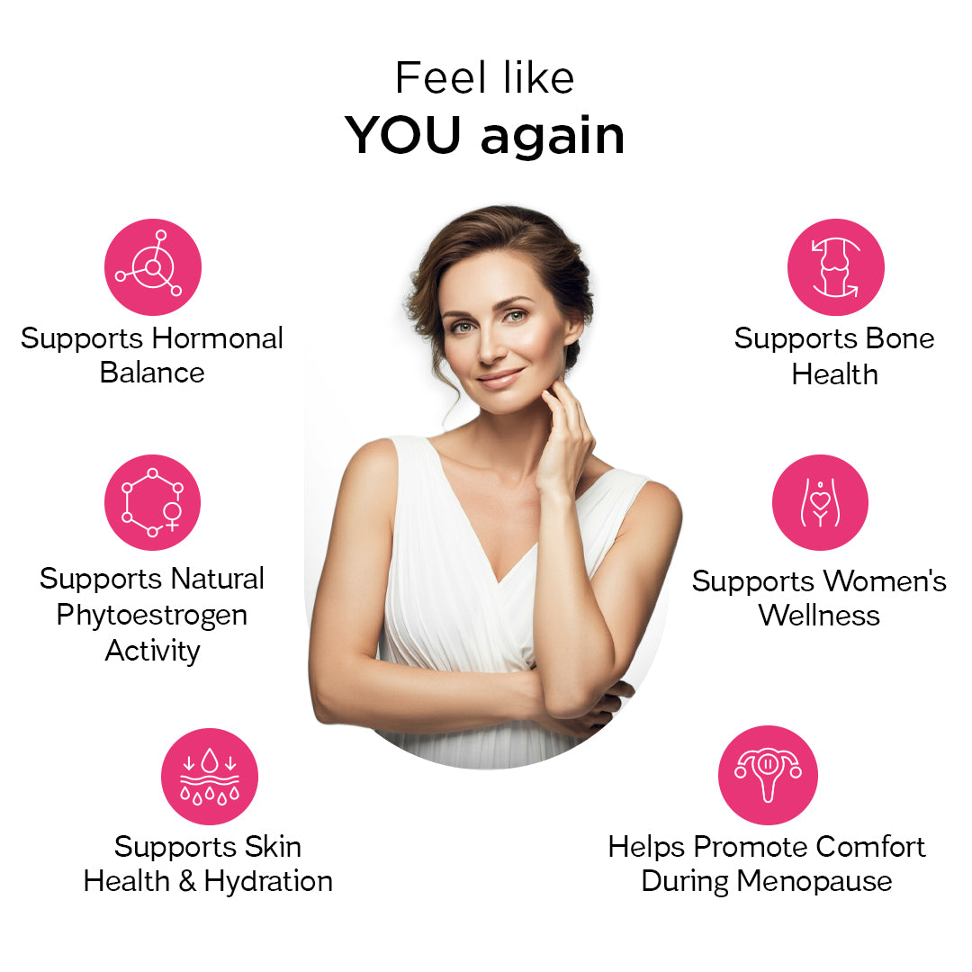 Vitabowl Pueraria Mirifica | Menopause & Hormonal Balance Support | Natural Phytoestrogens for Skin Hydration, Bone Health & Women’s Wellness | Sourced from Thailand | 60 Capsules (Pack of 1)