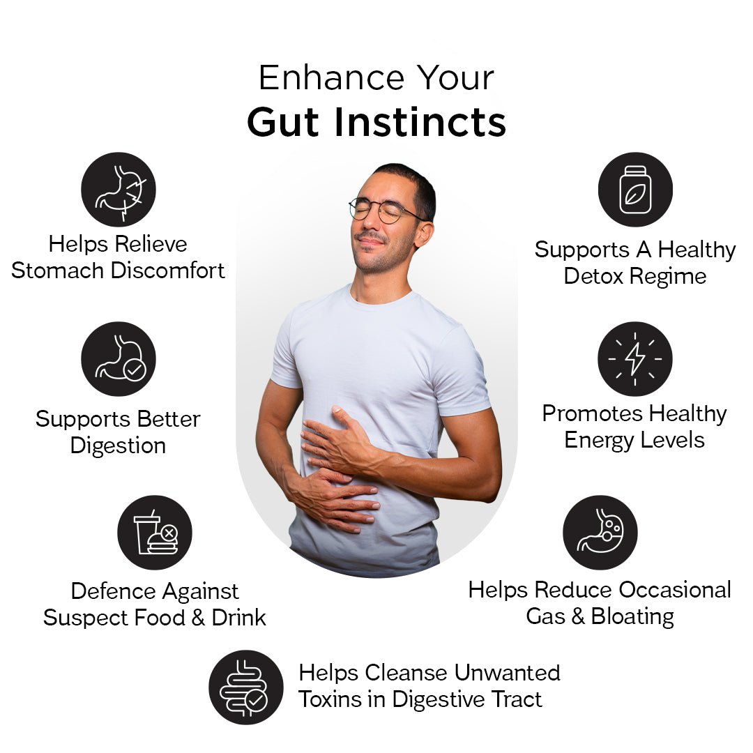 Activated Charcoal Capsules with Apple Cider Vinegar, Helps in Digestion, Bloating, Liver & Kidney Detox - 60 Veg Capsules - Vitabowl