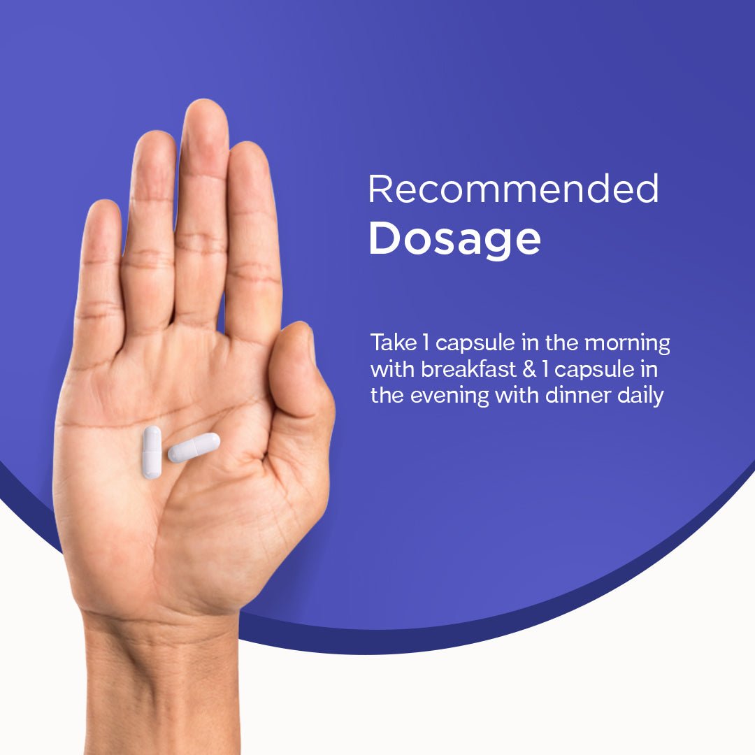 Organic Black Ginger Capsules, 100% Natural Testosterone Booster - 60 Veg Capsules - Vitabowl