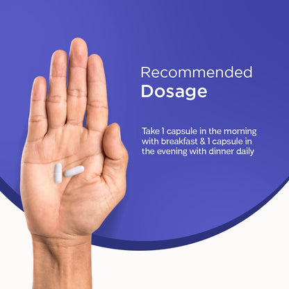 Organic Black Ginger Capsules, 100% Natural Testosterone Booster - 60 Veg Capsules - Vitabowl